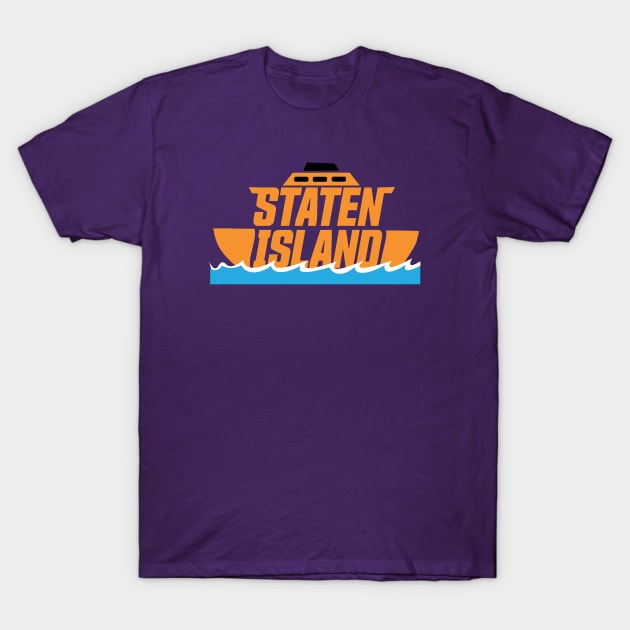 Staten Island Ferry T-Shirt by MAS Design Co